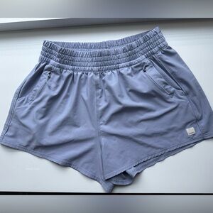 Vuori Women's Sky Blue Athletic Shorts